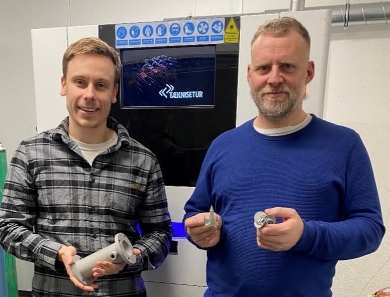 Metal 3D printer at IceTec