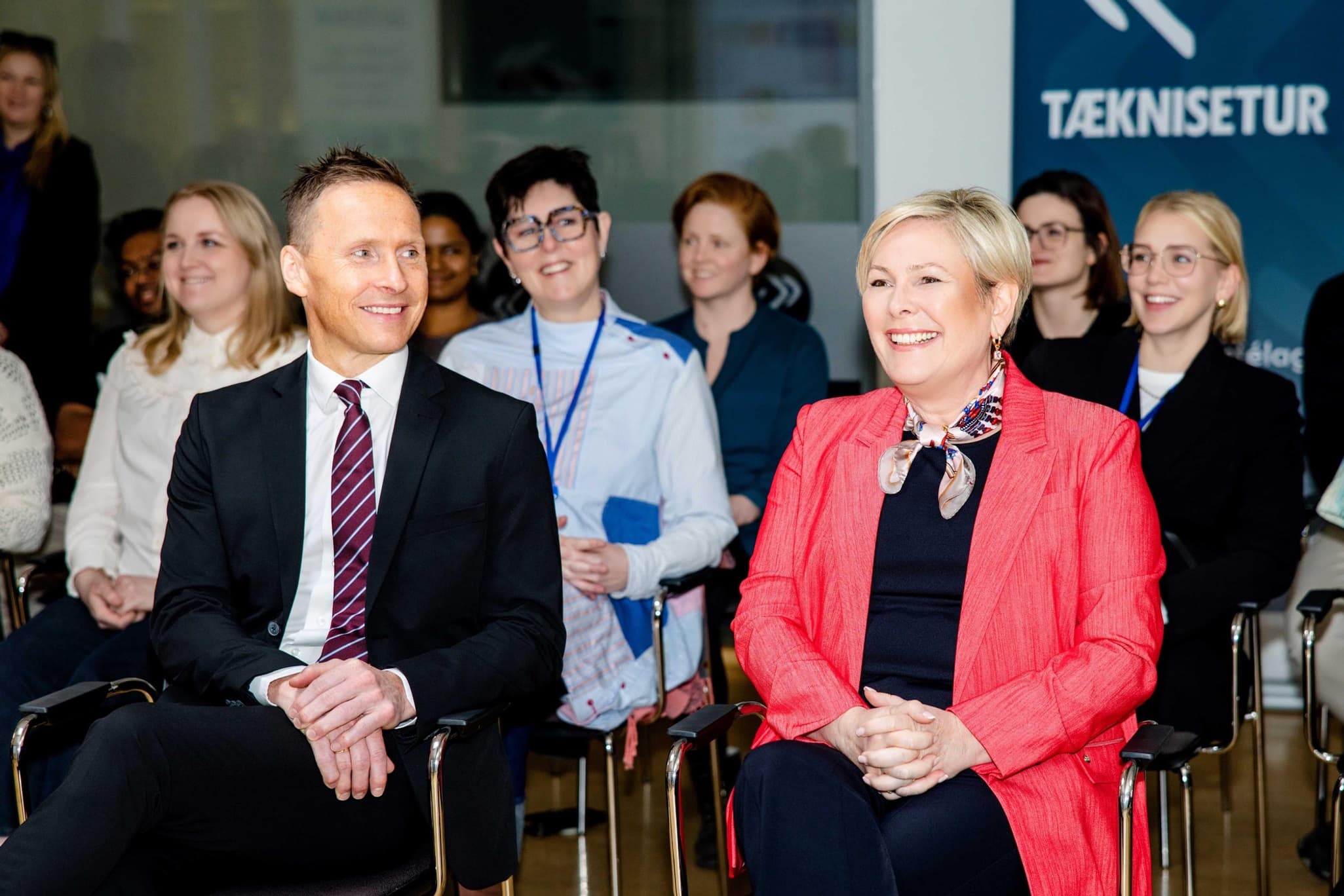 The Presidential Couple Visit Tæknisetur