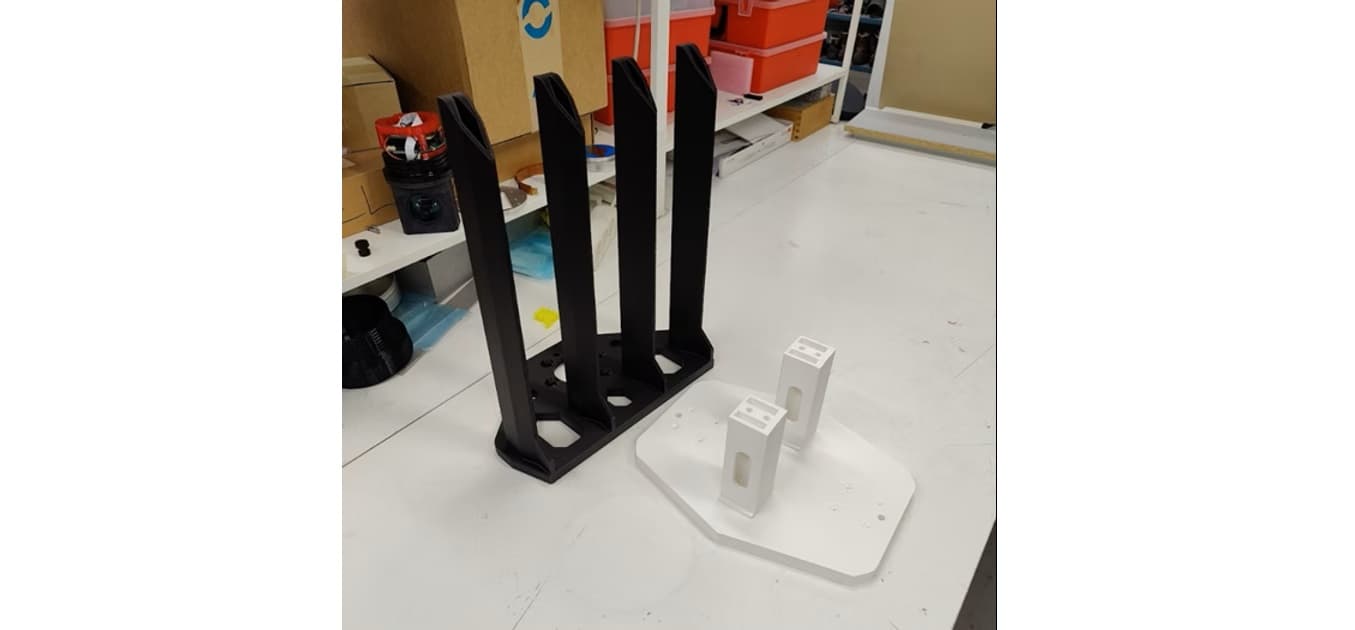 Tæknisetur prentar vélmennaarma úr plasti fyrir Santé